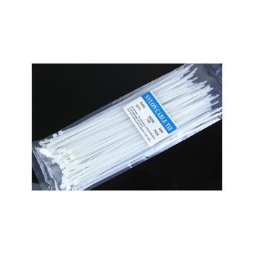 Colier de plastic, brida alba 2,5x200mm 100b/set - Frize