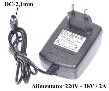 Alimentator AC/DC, 220V-18V/2A - Frize