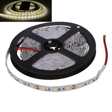 Banda Led 5050 - 12V Alb-Cald 60led/m IP20 - Rol/5m - Frize
