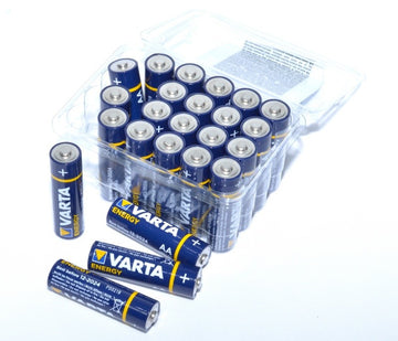 Baterii Alkaline Varta Energy-Energy R6 AA, 24buc/set - Frize