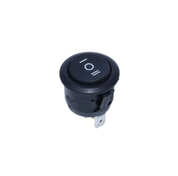 Buton 3 Poziții I-0-II Negru - Frize