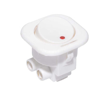 Buton Alb Patrat T120-A - Frize