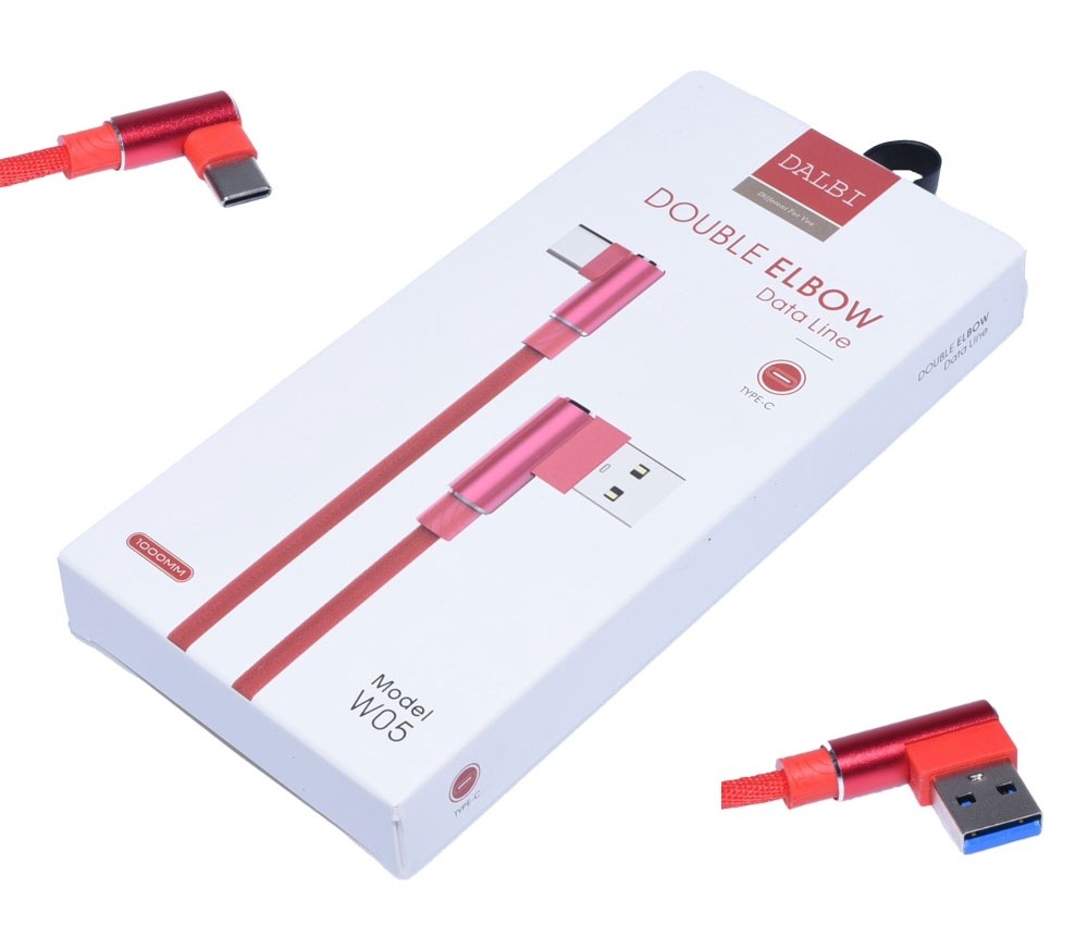 Cablu de Date USB - Tip C  la 90˚ W05 - Frize