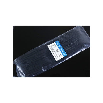 Colier de plastic, brida negru 4,8x400mm 100b/set - Frize