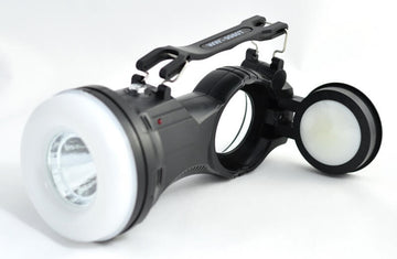 Lanterna cu Acumulator, Incarcare Solara + 220V - Frize