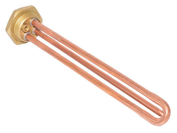 Rezistenta Boiler 3000W din Cupru Dreapta cu Filet Q - Frize