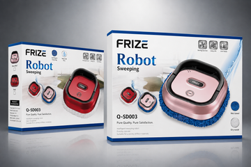 Robot Mop Curățare Umedă și Uscată, Aspirare, Zgomot Redus