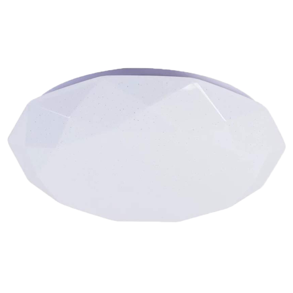 Plafonieră LED Diamant Ø390mm 24W 6400K – Lumină Albă Rece pentru Iluminat Interior, Birou sau Spații Comerciale