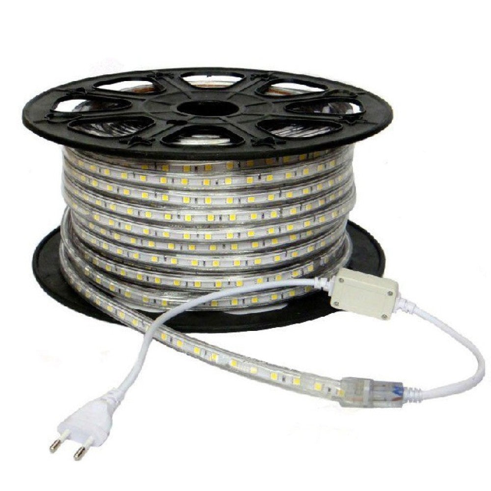 LED szalag 220V 4100K 12W/m, Ip65, 120Led/m, 2835