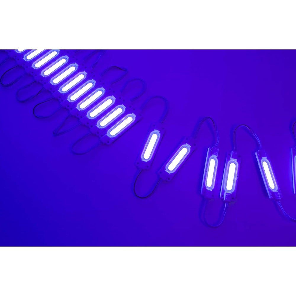 LED modul COB BLUE 6 LED 2W/150lm 24V IP65