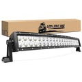 Hajlított Led autós projektor, 260 W, három soros árvízvédelem, Osram Led, munkalámpa vezetéshez, terepvilágítás teherautókhoz, pick-upokhoz, autókhoz, terepjárókhoz, terepjárókhoz, UTV-khez, csónakokhoz, 107 cm