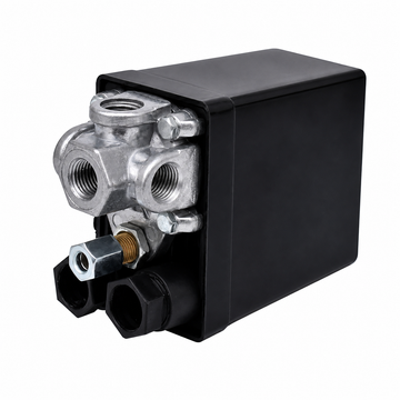 Presostat pentru Compresor 380V cu 3 Ieșiri – Dispozitiv de Control pentru Sisteme Pneumatice