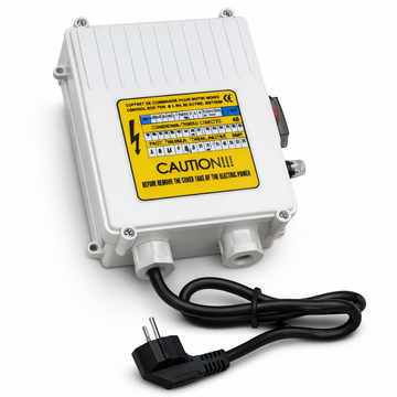 Cutie Control pentru Pompă Submersibilă 0.75kW – Soluție Fiabilă pentru Irigații și Sistemele de Apă