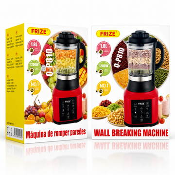 Blender de Bucătărie Frize Q-P810, 1200W, Capacitate 1,8 L, Panou Digital, pentru Smoothie-uri, Supe și Piureuri