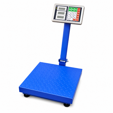 Cântar Digital Profesional 300kg cu Afișaj LCD – Cântar cu Structură Metalică pentru Utilizare în Magazin sau Industrie