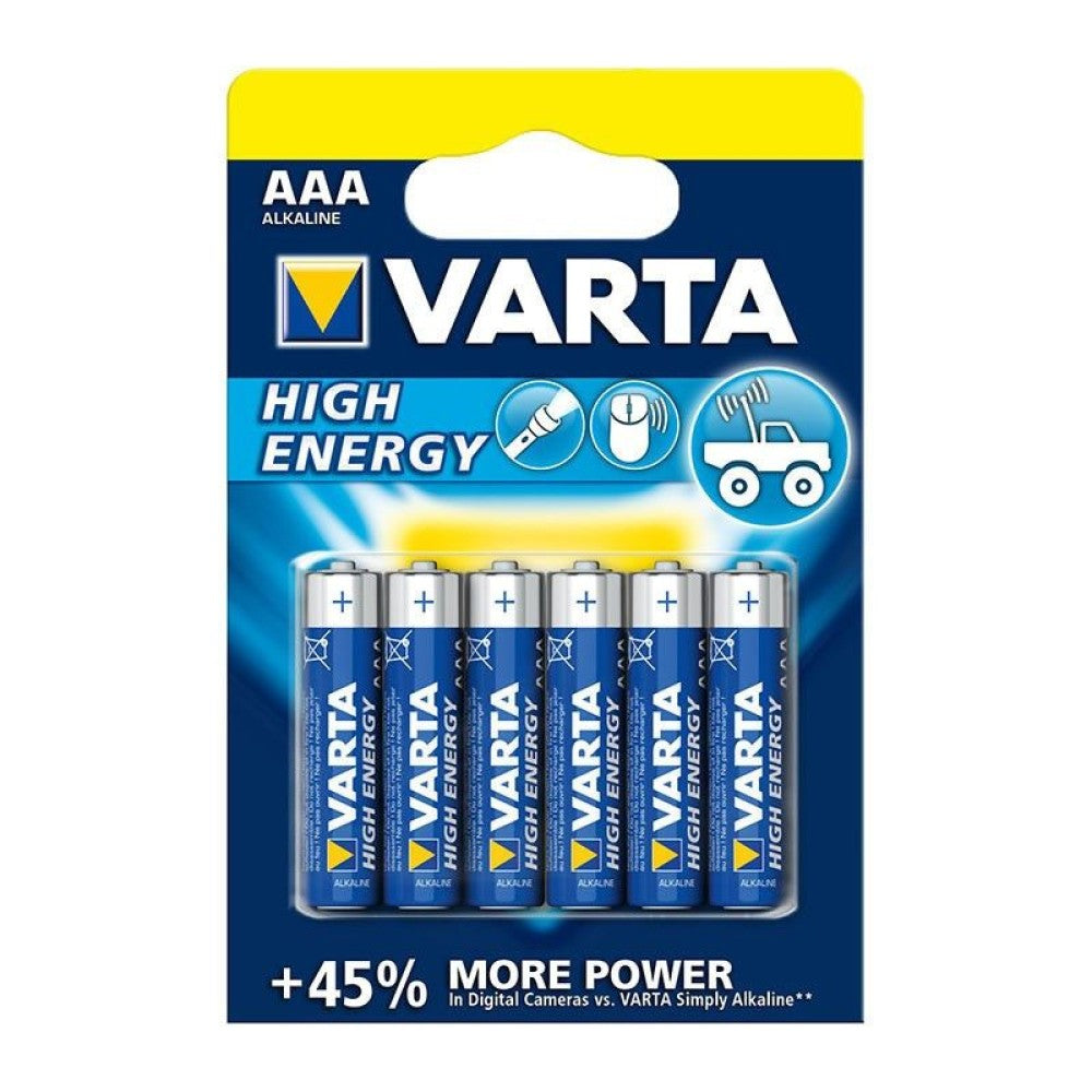 Baterie alcalina Varta R3 (tip AAA), LONGLIFE POWER