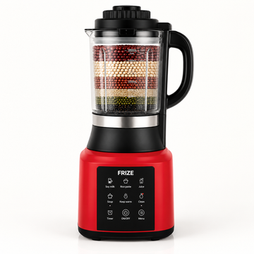 Blender de Bucătărie Frize Q-P810, 1200W, Capacitate 1,8 L, Panou Digital, pentru Smoothie-uri, Supe și Piureuri