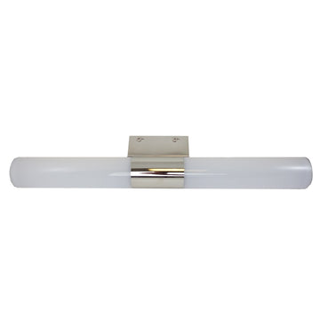 Rozsdamentes acél fürdőszoba LED ház, 10W, 4000K, semleges fény, IP44 védelemmel, 450mm