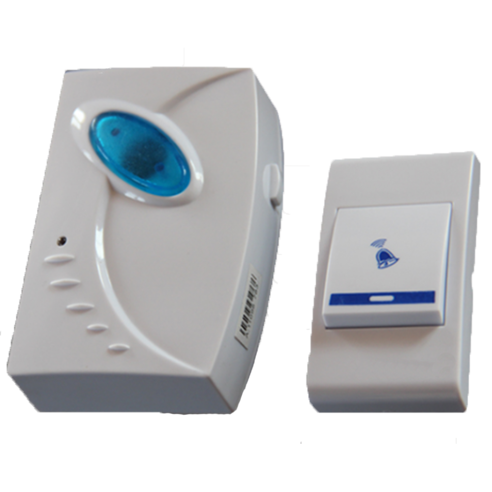 Sonerie Wireless cu Baterie – Sistem de Alarmă pentru Ușă cu Volume Reglabile și Design Modern