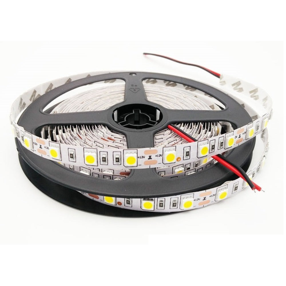 LED szalag 12V 14.4W/M 60LED/m, IP20 R5050, 6400K - tekercs 5m