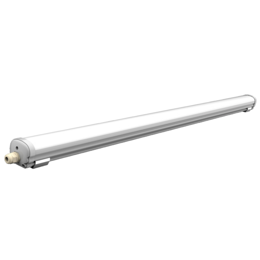 Corp LED IP65 36W (Echivalent 72W) 1200mm cu Lumina Rece 6500K – Iluminat Eficient pentru Spații Interioare și Exterioare