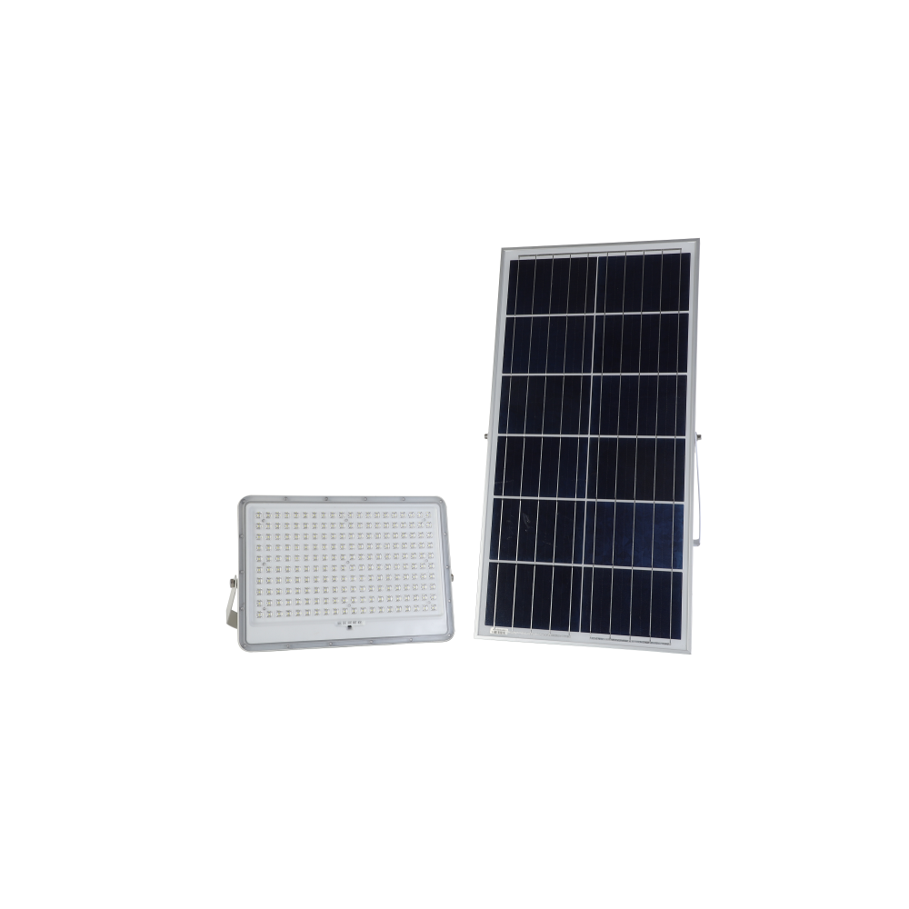 LED projektor napelemmel és távirányítóval 200W/6500k