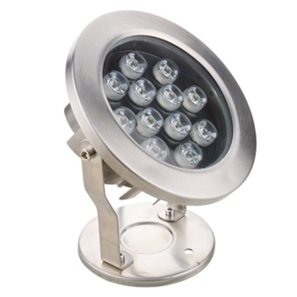 Szökőkút/medence RGB LED projektor, Ø160mm, 12W, IP68
