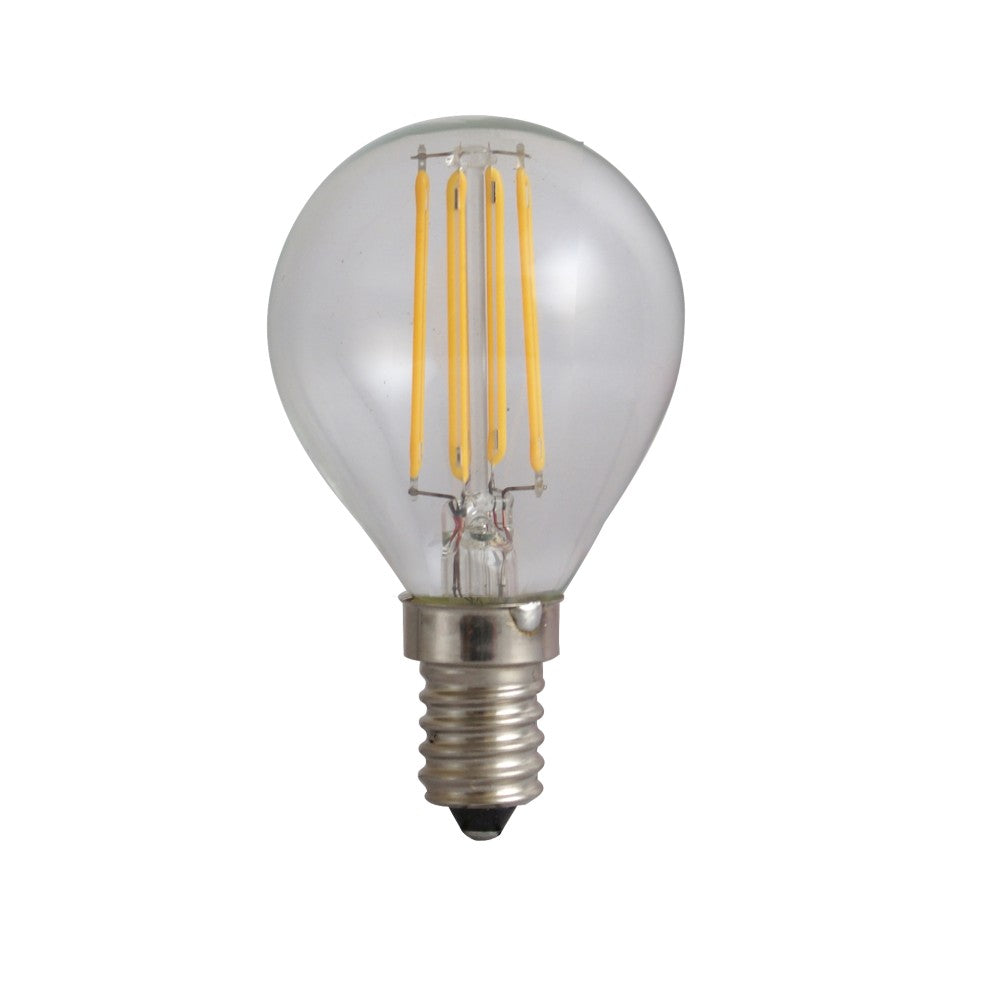 Gömbszálas izzólámpa E14, 4W=45W, 6500K, hideg fény