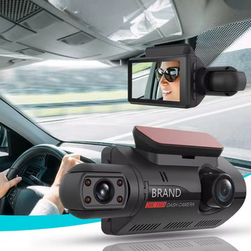 Cameră Trafic / Bord 4K Auto Duală  Ultra HD Față-Spate, Ecran IPS, Night Vision, G-Sensor, Detectare Mișcare, Loop Recording, Unghi 170°