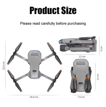 Dronă Pliabilă Frize SKY-66 cu Cameră 4K HD, Control prin Telecomandă și Telefon, Design Compact, Negru-Albastru