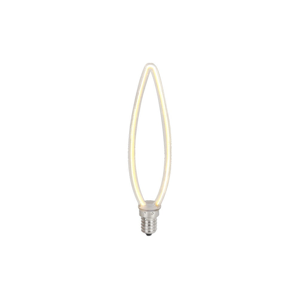 LED neon gyertya izzó 4W/2200K/360lm