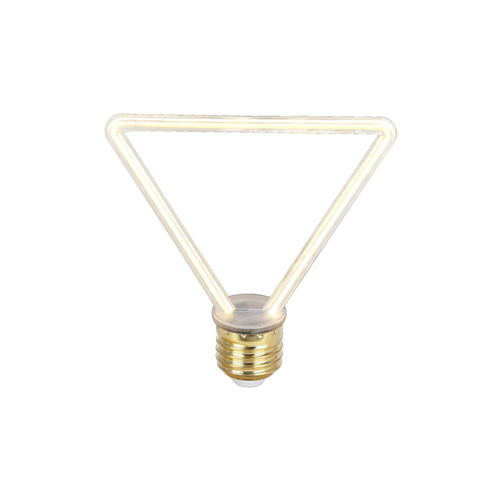 Háromszög neon LED izzó 4W/2200K/360lm