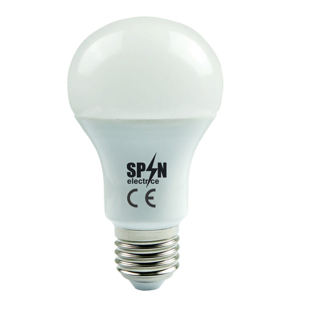 Led izzó E27, gömb A60 modell, 10W=85W, 6400K, hideg fény, 1100Lm