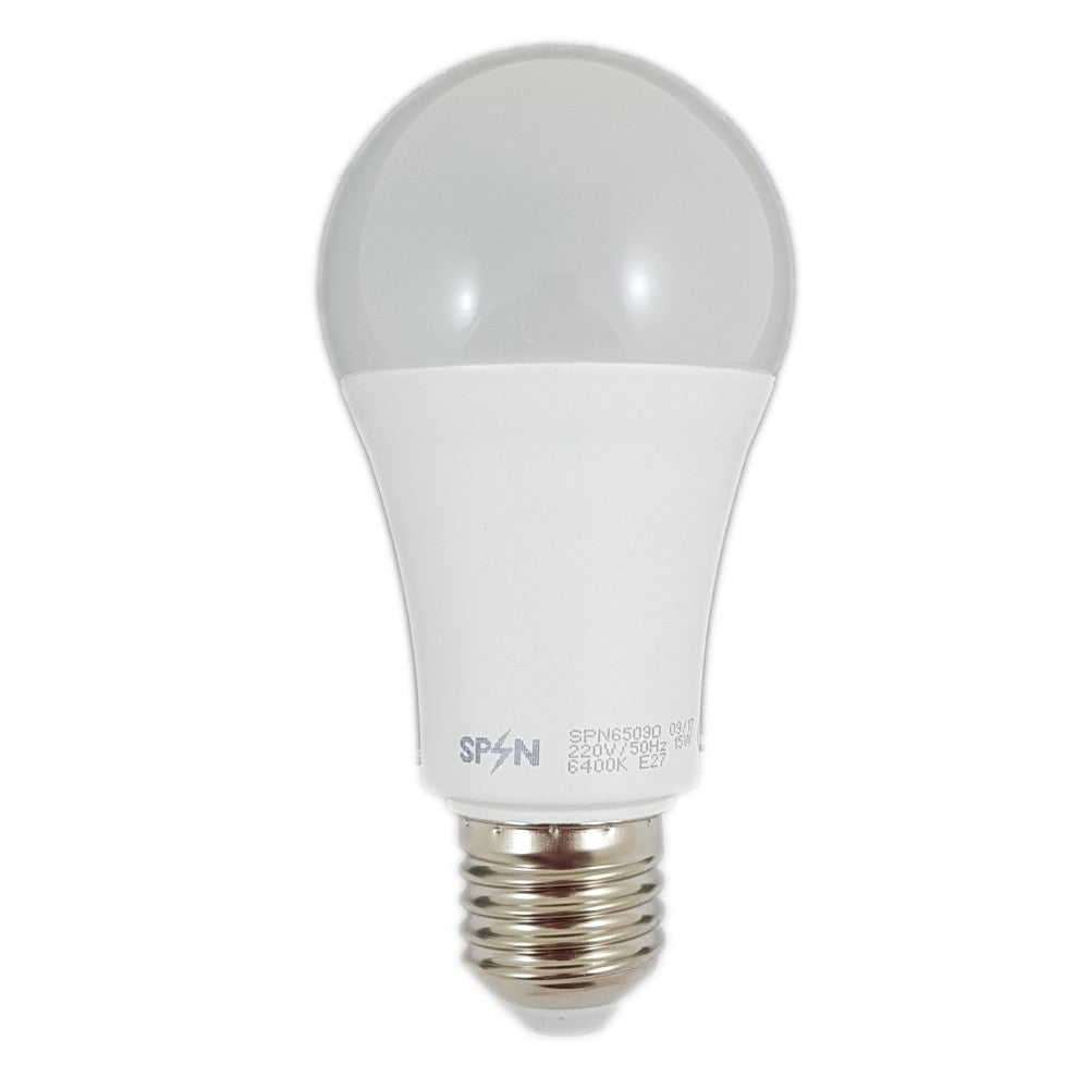 Led izzó E27, gömb A60 modell, 15W=200W, 4000K, semleges fény, 1650Lm