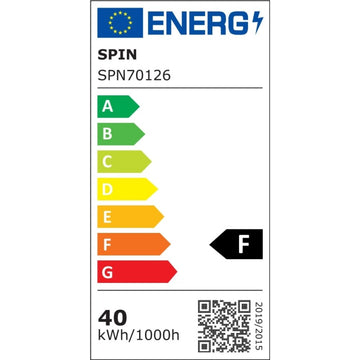 Spot Led Slim Ø300, 40W, 3000K, Lumină Caldă