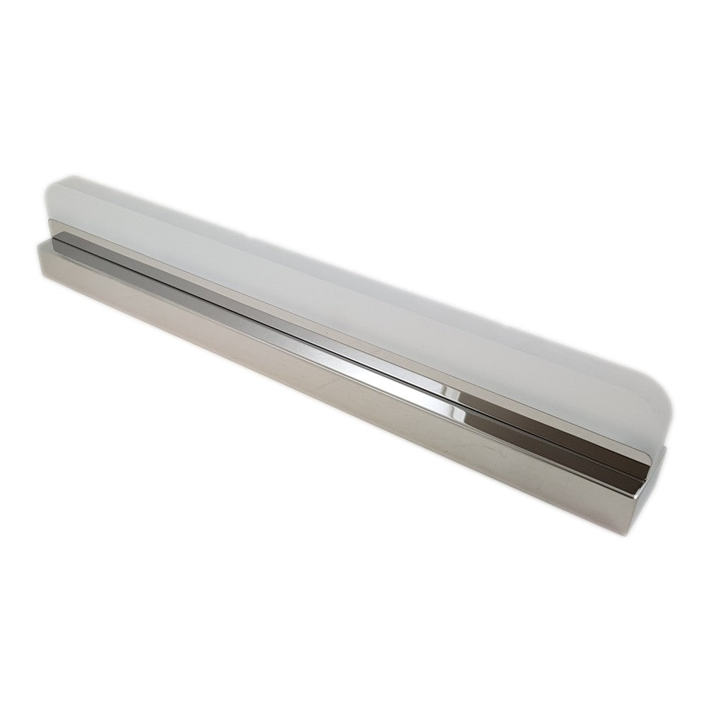 Rozsdamentes acél fürdőszoba LED ház, IP44, 12W 4000K, semleges fény, 520mm