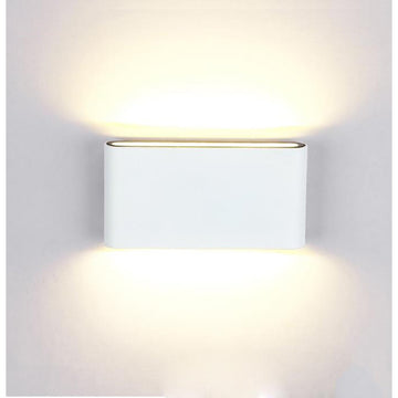 Aplica LED de exterior extra-plata Long, 24W=160W, 3000K, lumina calda, 2160Lm, IP65