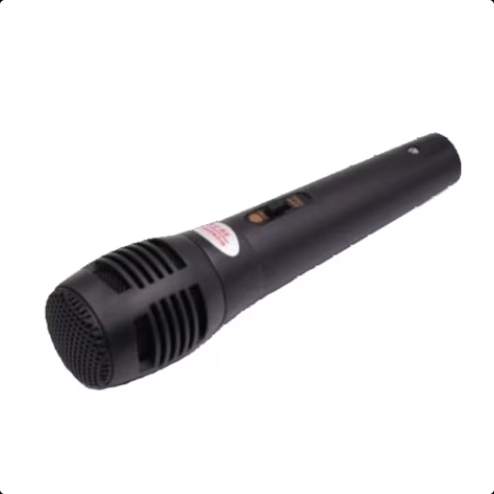 Microfon cu fir pentru Karaoke