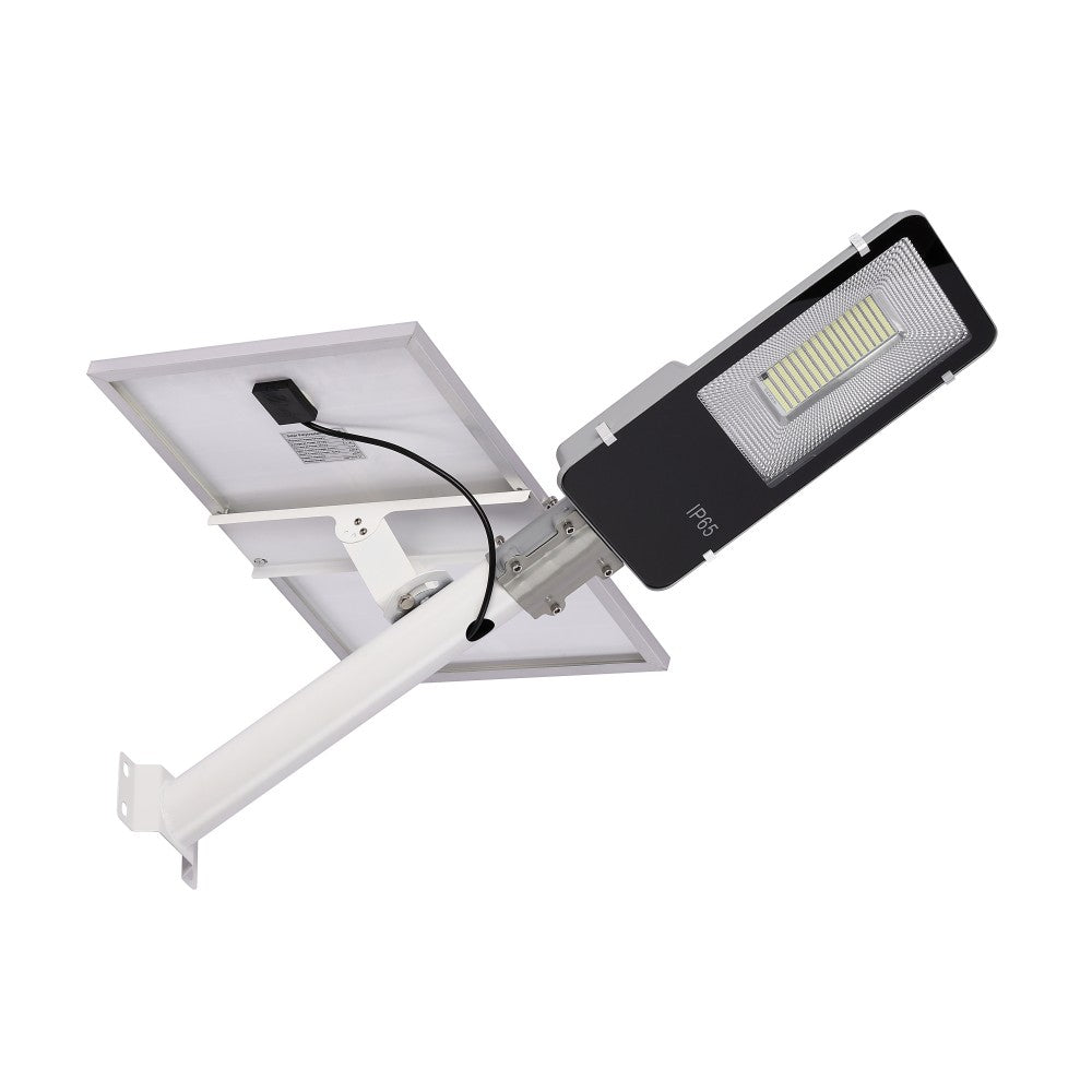 Corp Stradal cu Panou Solar Monocristalin Detasabil 6V/23W și Telecomandă – Iluminat Exterior 200W, 6500K pentru Spații Publice și Drumuri