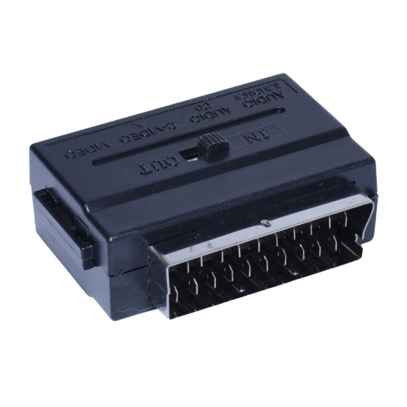 Adaptor Scart-3 RCA cu Intrerupator - Frize