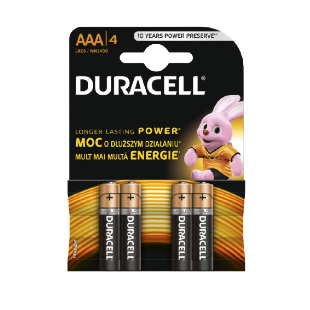 Baterie Duracell R3 ALKALINA 4buc/blister