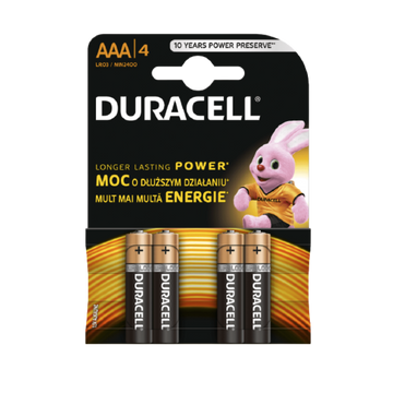 Baterie Duracell R3 ALKALINA 4buc/blister