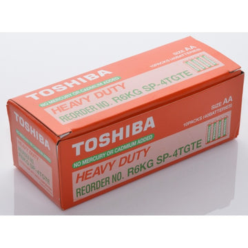 Baterii Toshiba Heavy-Duty R6 AA, 40buc/cut