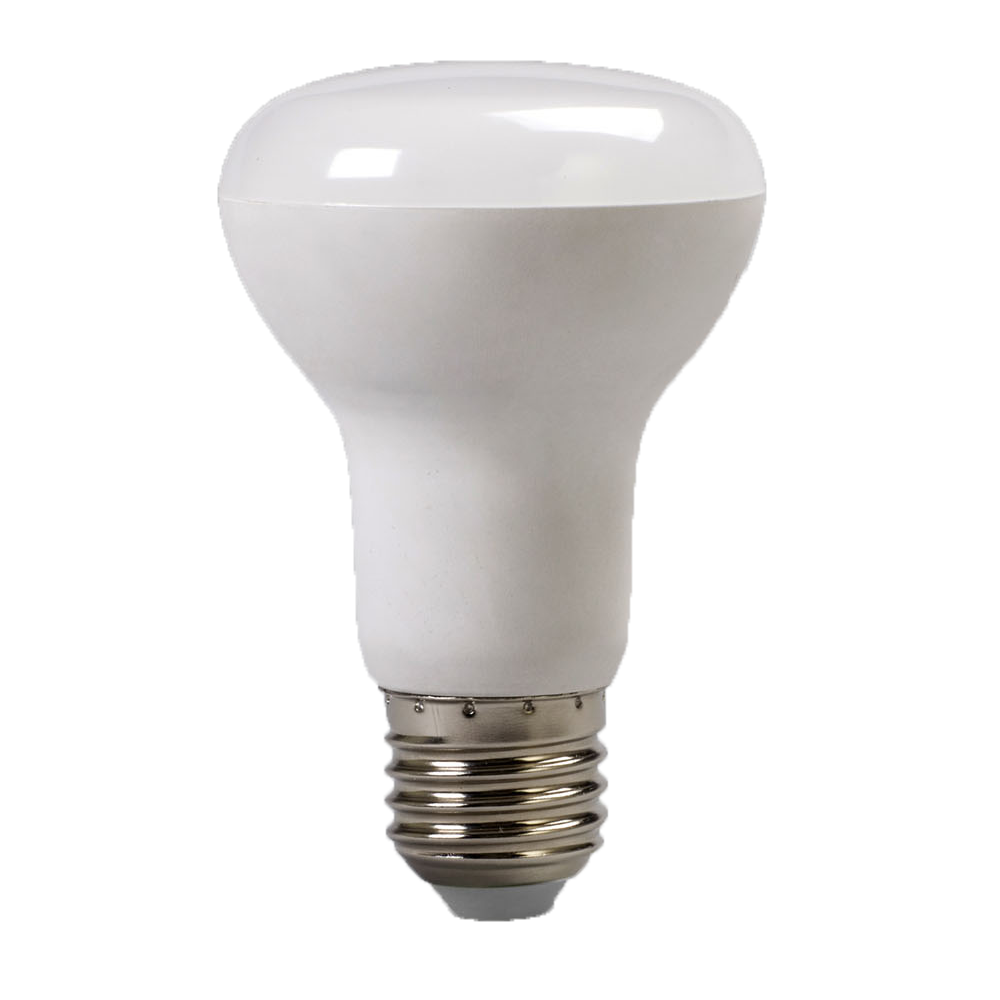 Led izzó E27, modell R63, 9W, 6400k, hideg fény