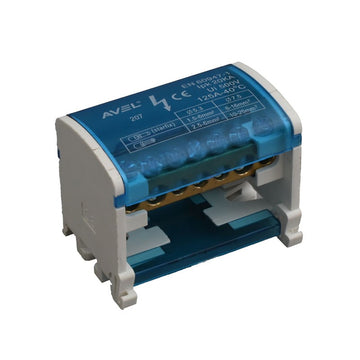 Elektromos elosztó blokk 207 - 125A / 500V 1,5-16mm / 2,5-25mm