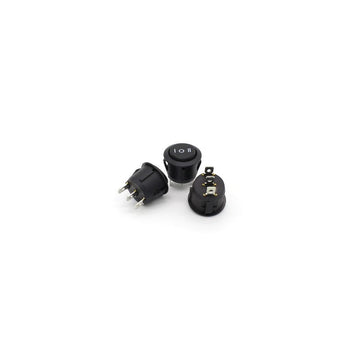 Buton 3 Poziții I-0-II Negru