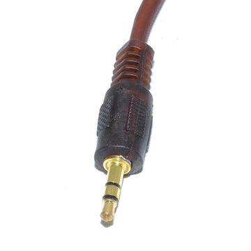 Jack audiokábel 3,5 mm-es dugasz-aljzat, szilikonozott/1,5 m, Prof