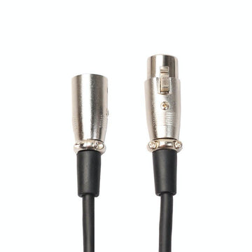 Audiokábel XLR dugó-XLR aljzat 3 Pin/10 m