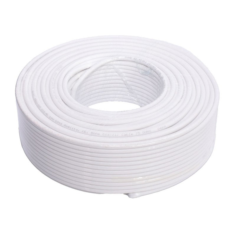 Cablu Coaxial Aliaj-Cuprat TV RG6U 75 Ohm AL/CU - Frize