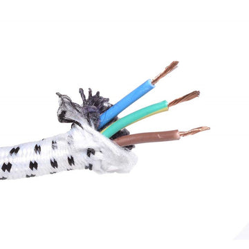 Cablu Electric Panzat 3x1mm pentru Conexiuni Electrice - Lungime 100m, Rezistent la Uzură și Umiditate